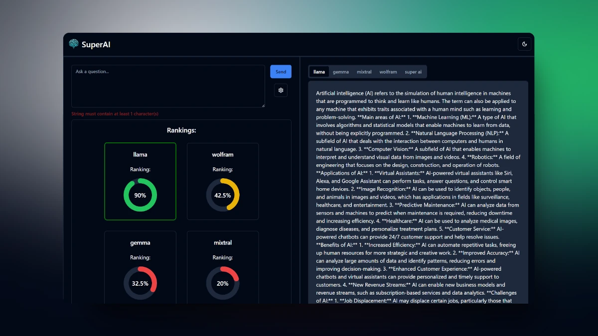 SuperAI Screenshot